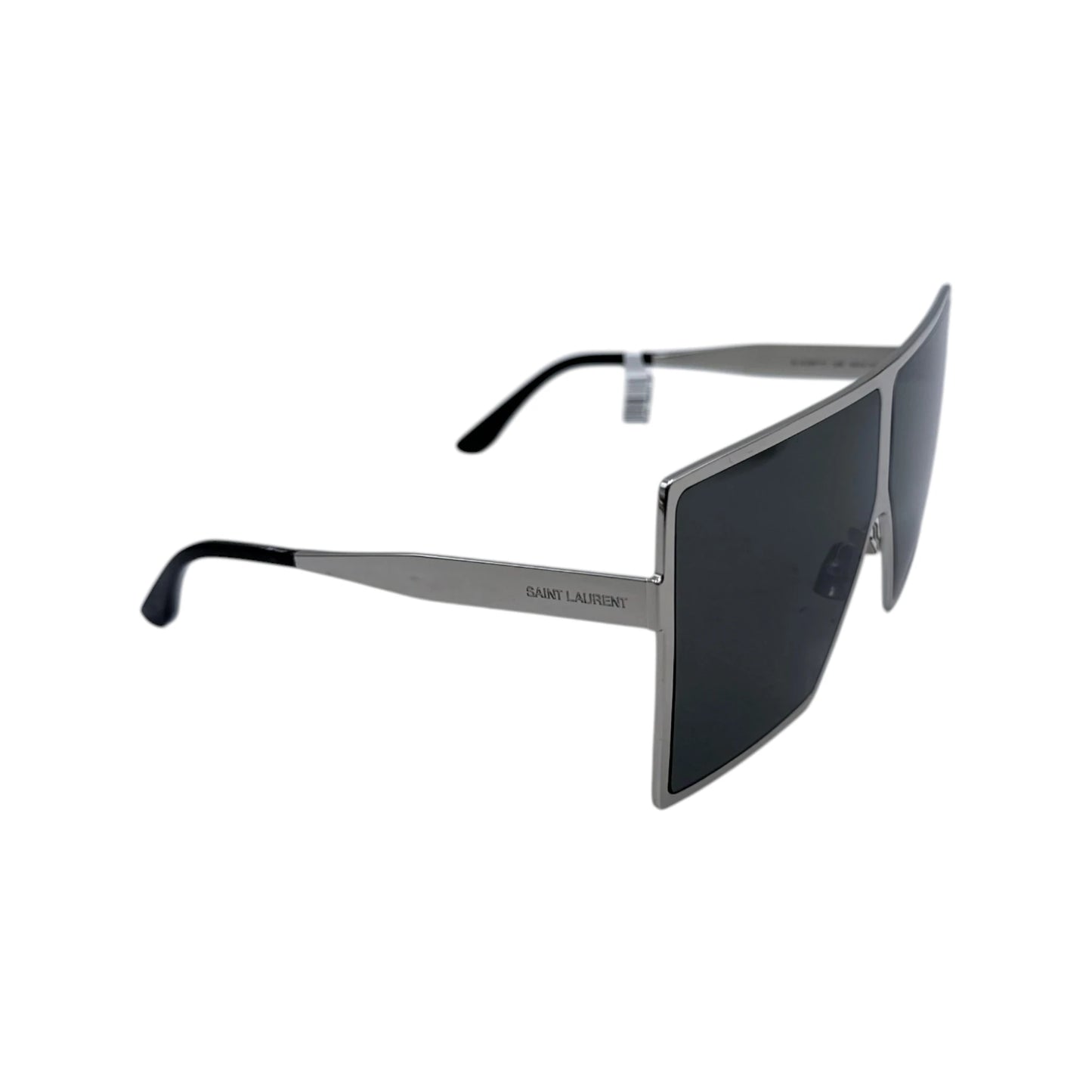 Saint Laurent Betty Silver Shield Sunglasses