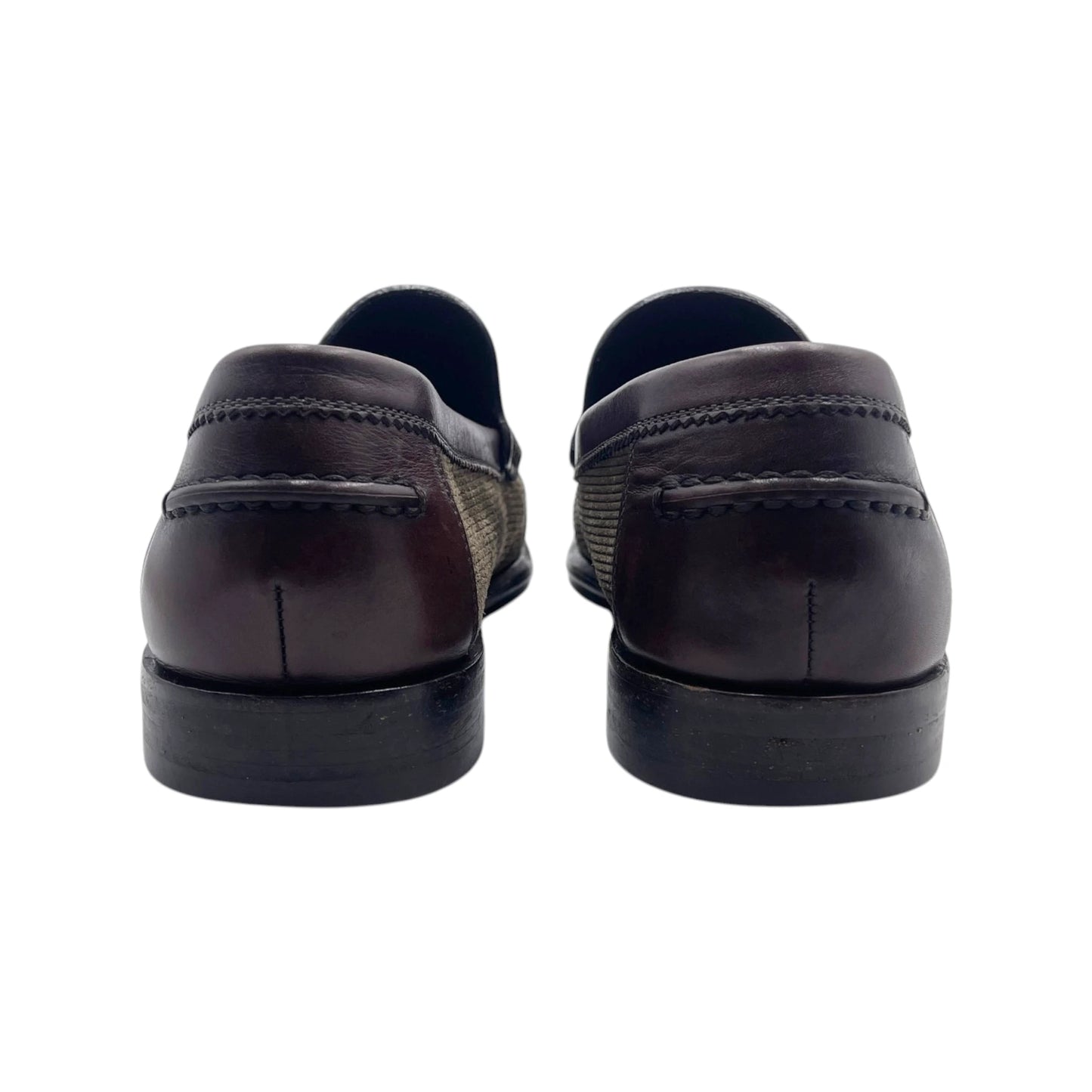 L.V Corduroy Loafers