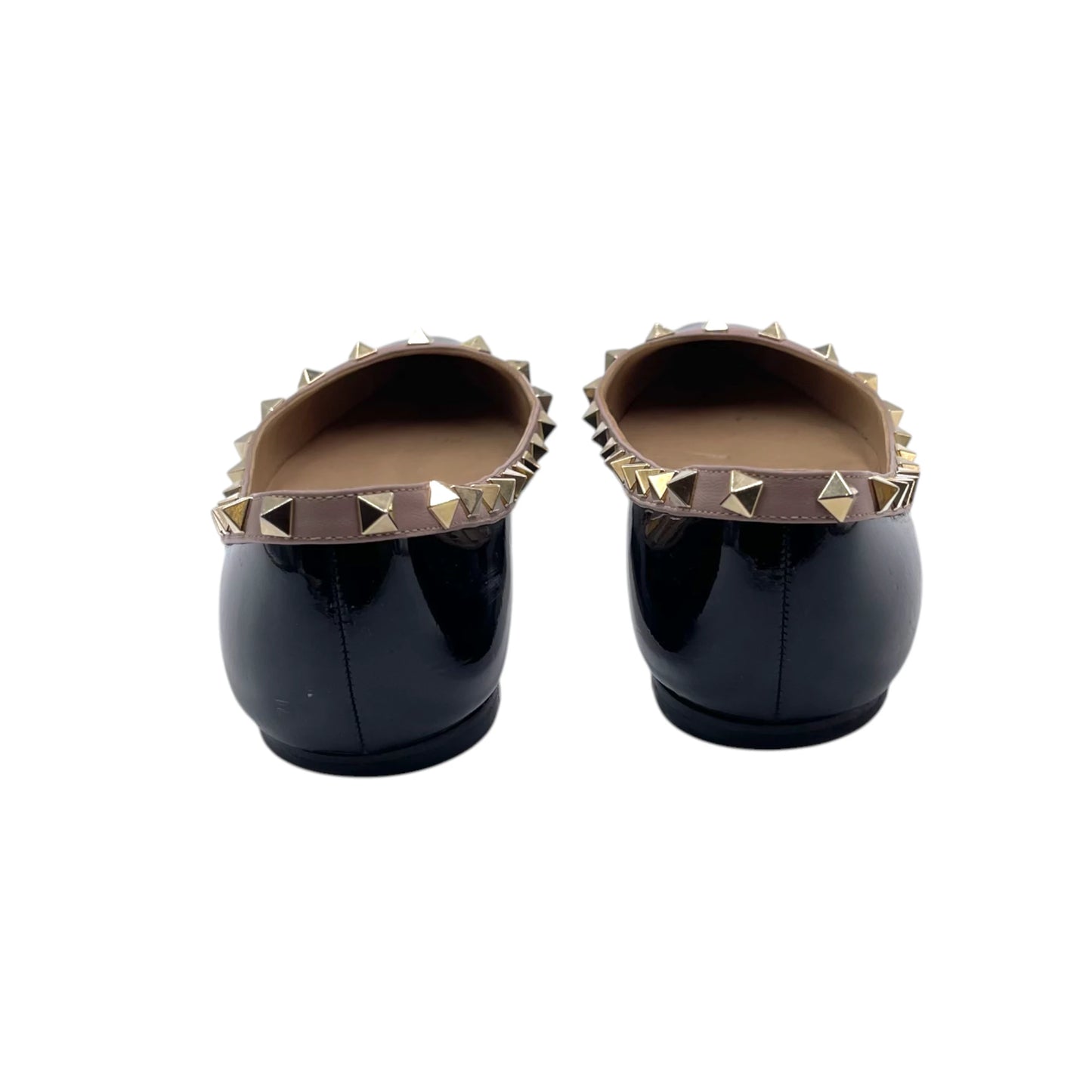 Valentino Black Patent Ballet Flats