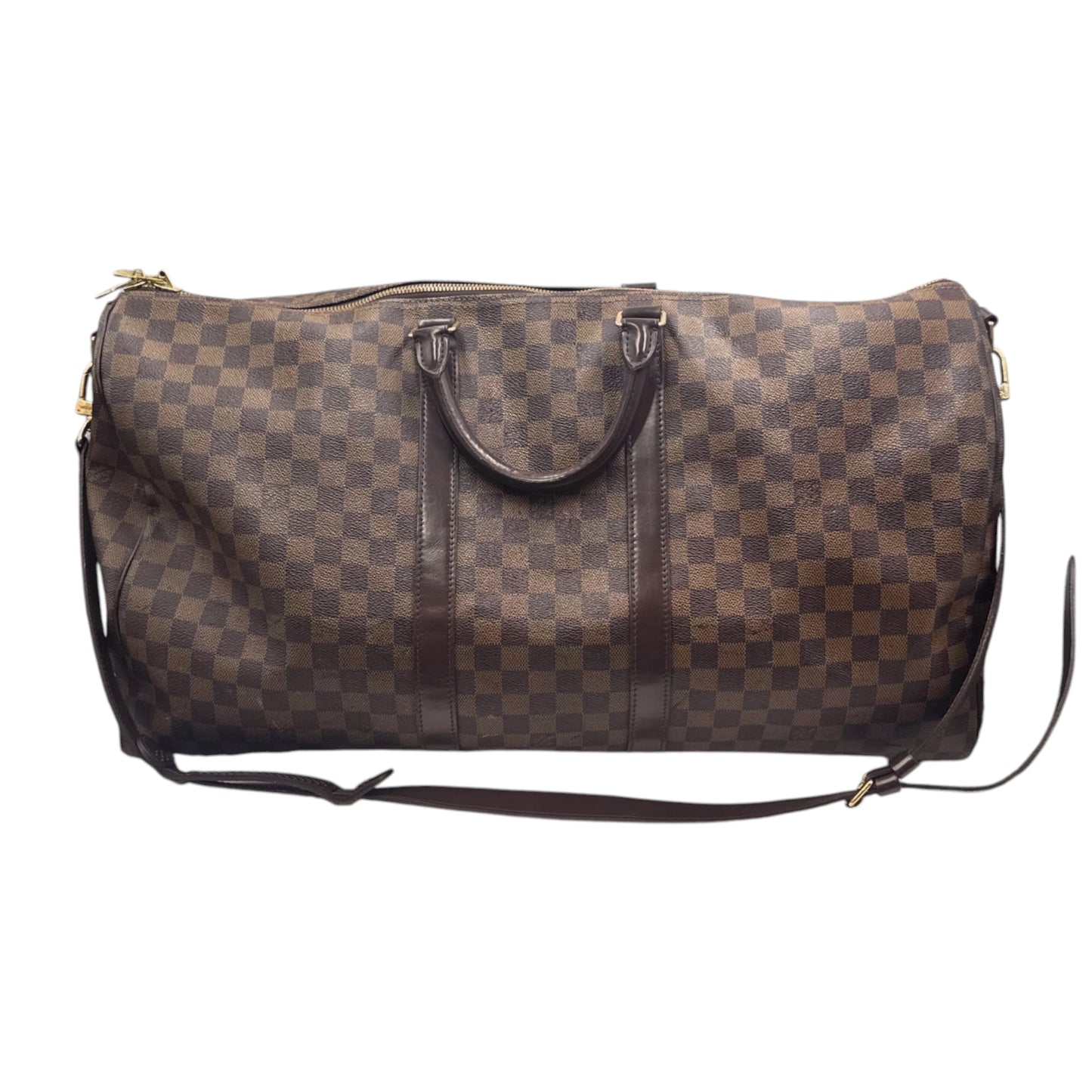Louis Vuitton Damier Ebene Keepall Bandouliere 55