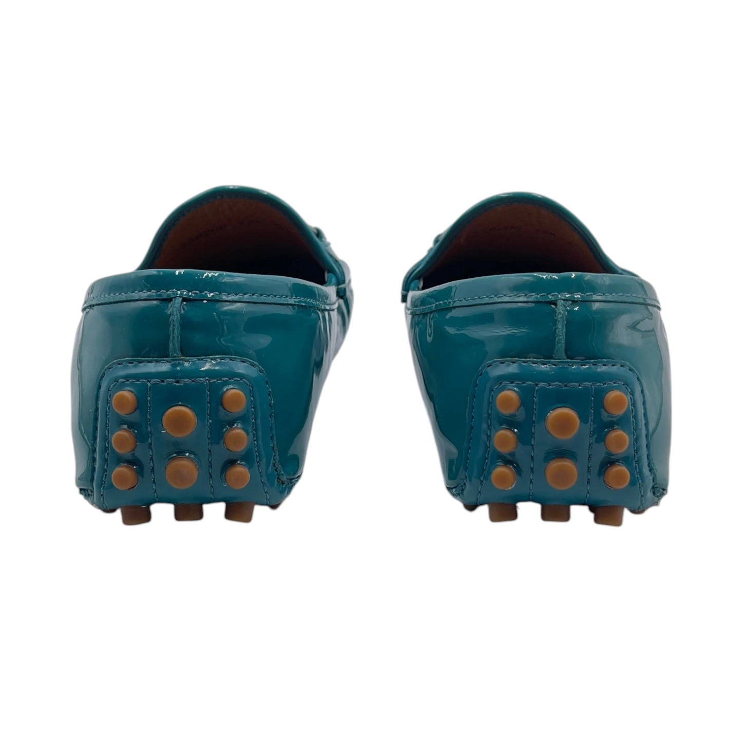 Gucci Teal Horsebit Loafers