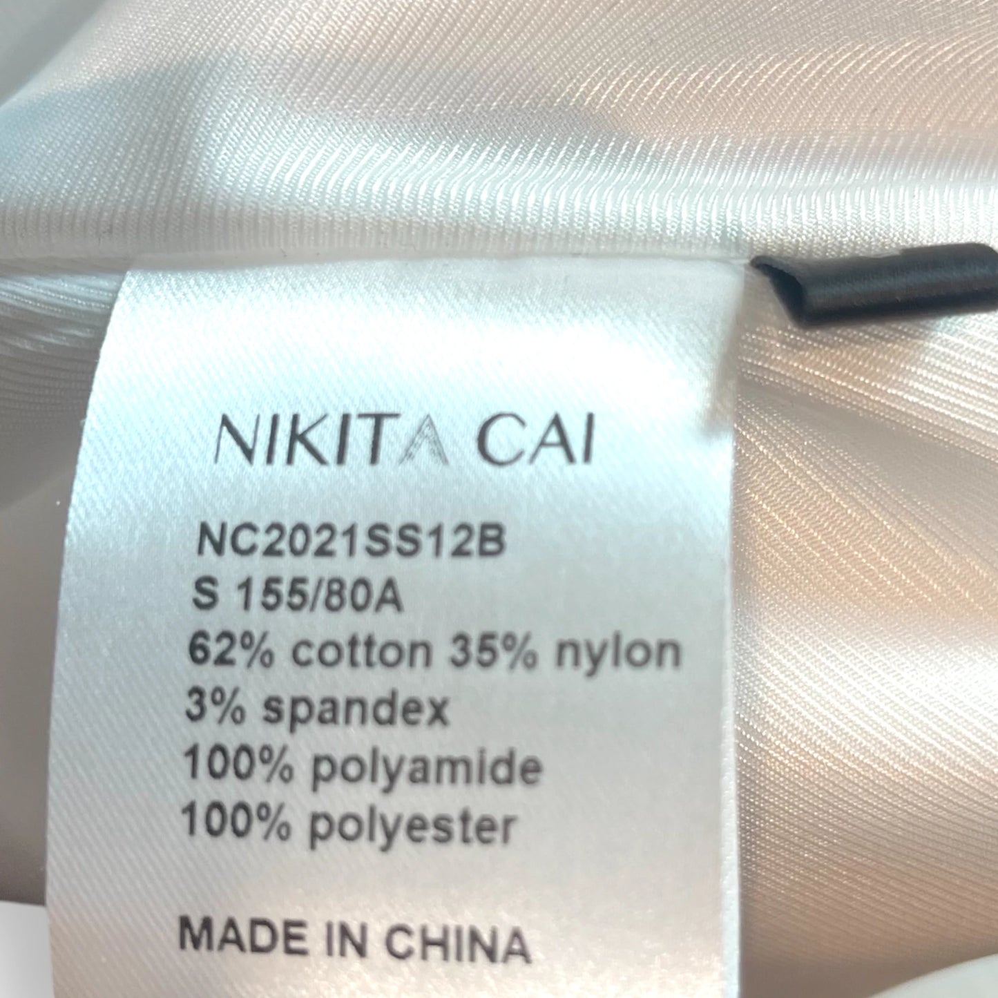 Nikita Cai White Black Dress S