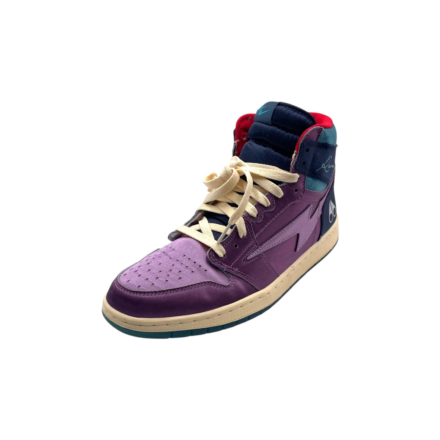 KIY X Moose Knuckles Deep Purple Hi-Top Snkr
