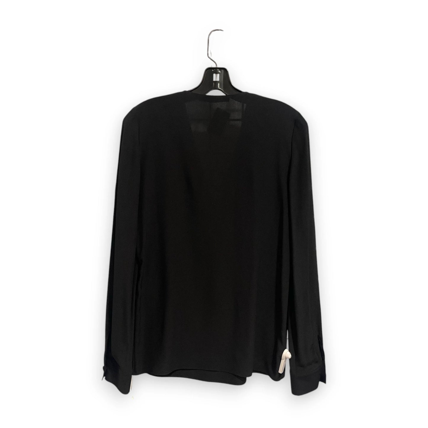 Givenchy Silk V-Neck Blouse 36