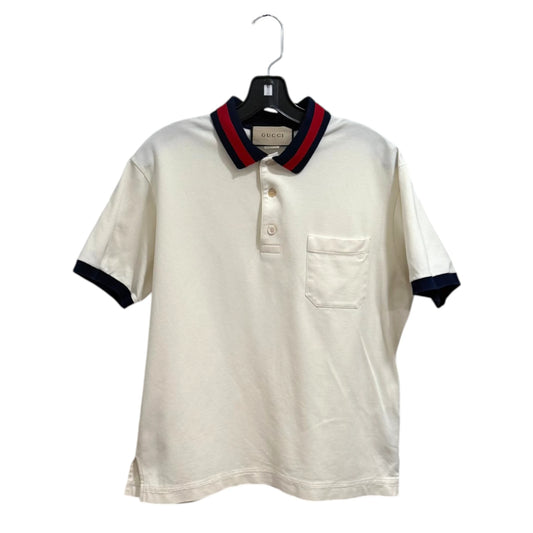 Gucci Web Collar Polo Shirt