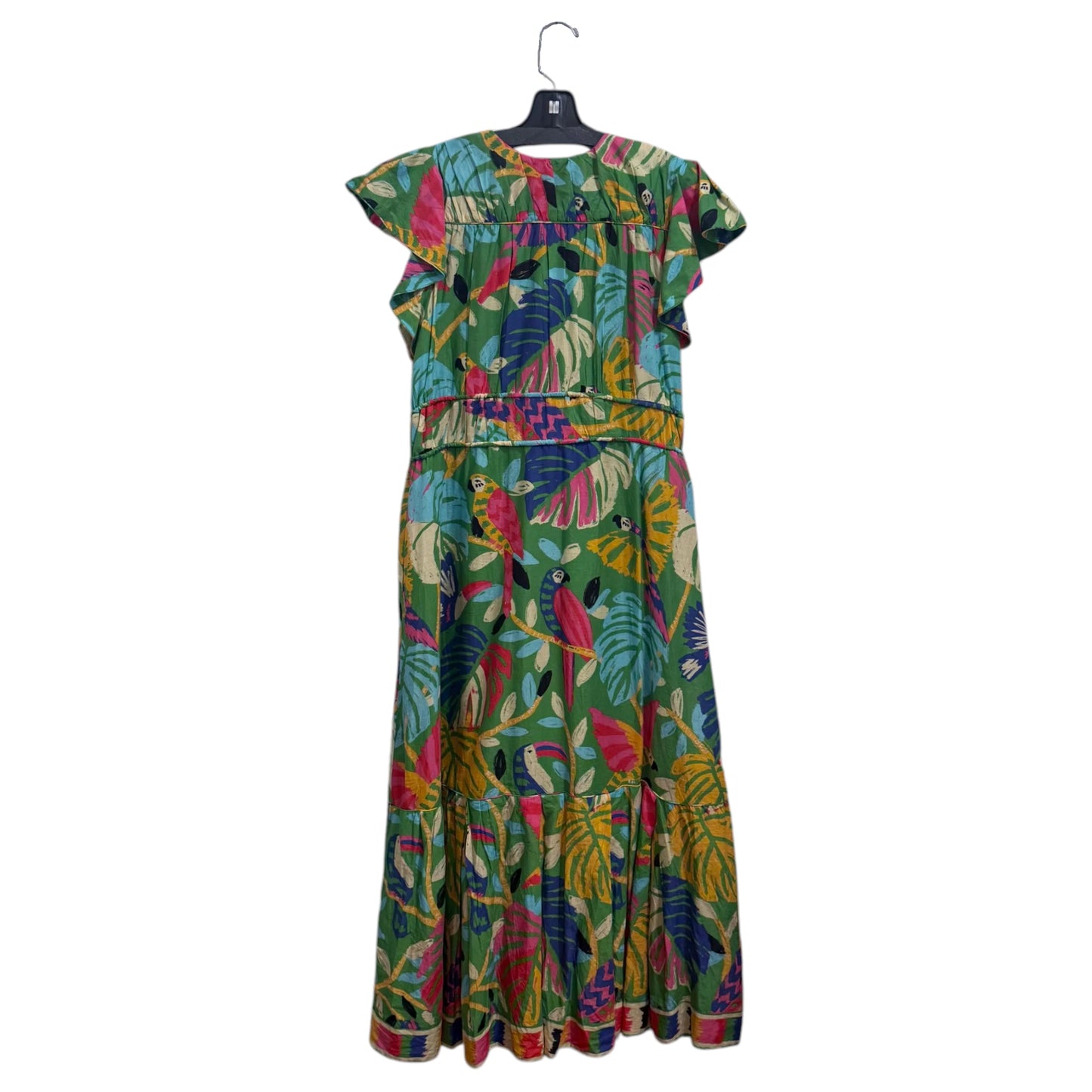 Farm Rio Forest Birds Green Dress