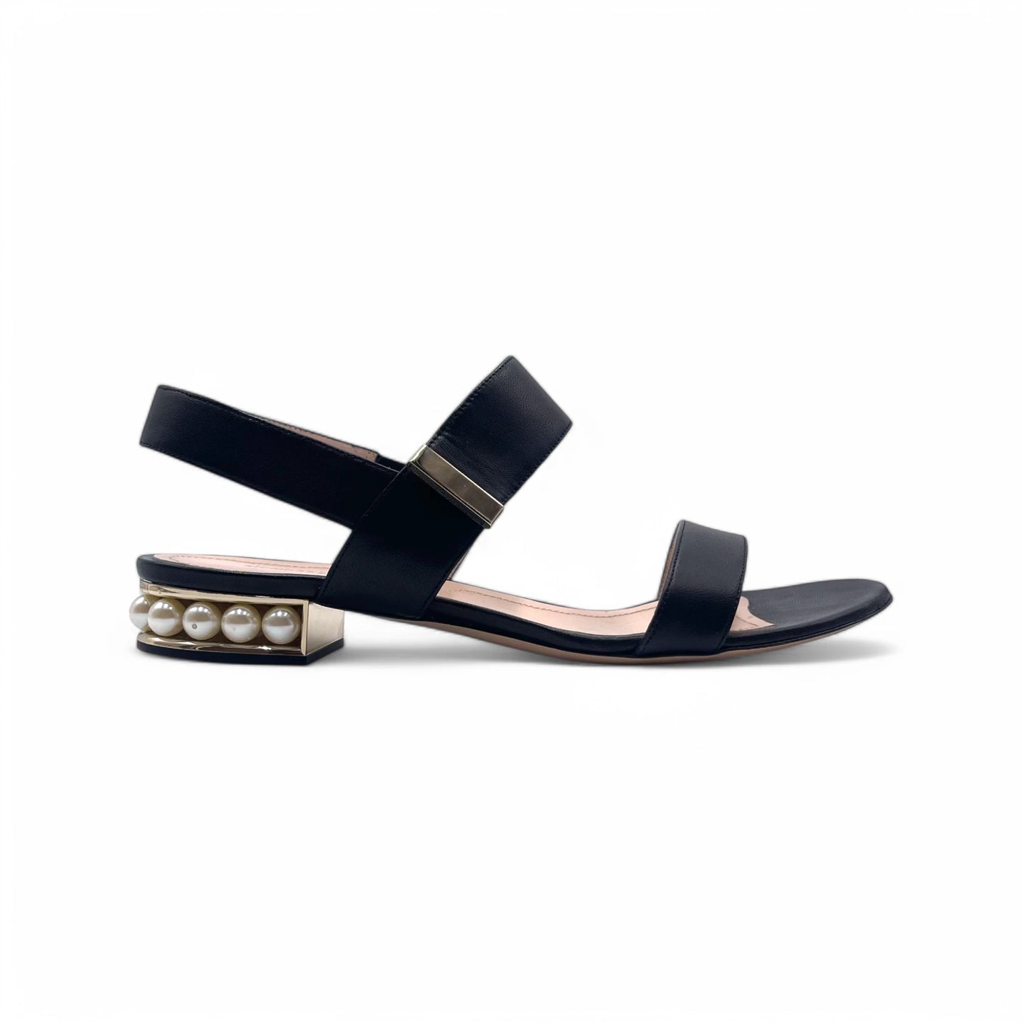 Nicholas Kirkwood Black Sandals