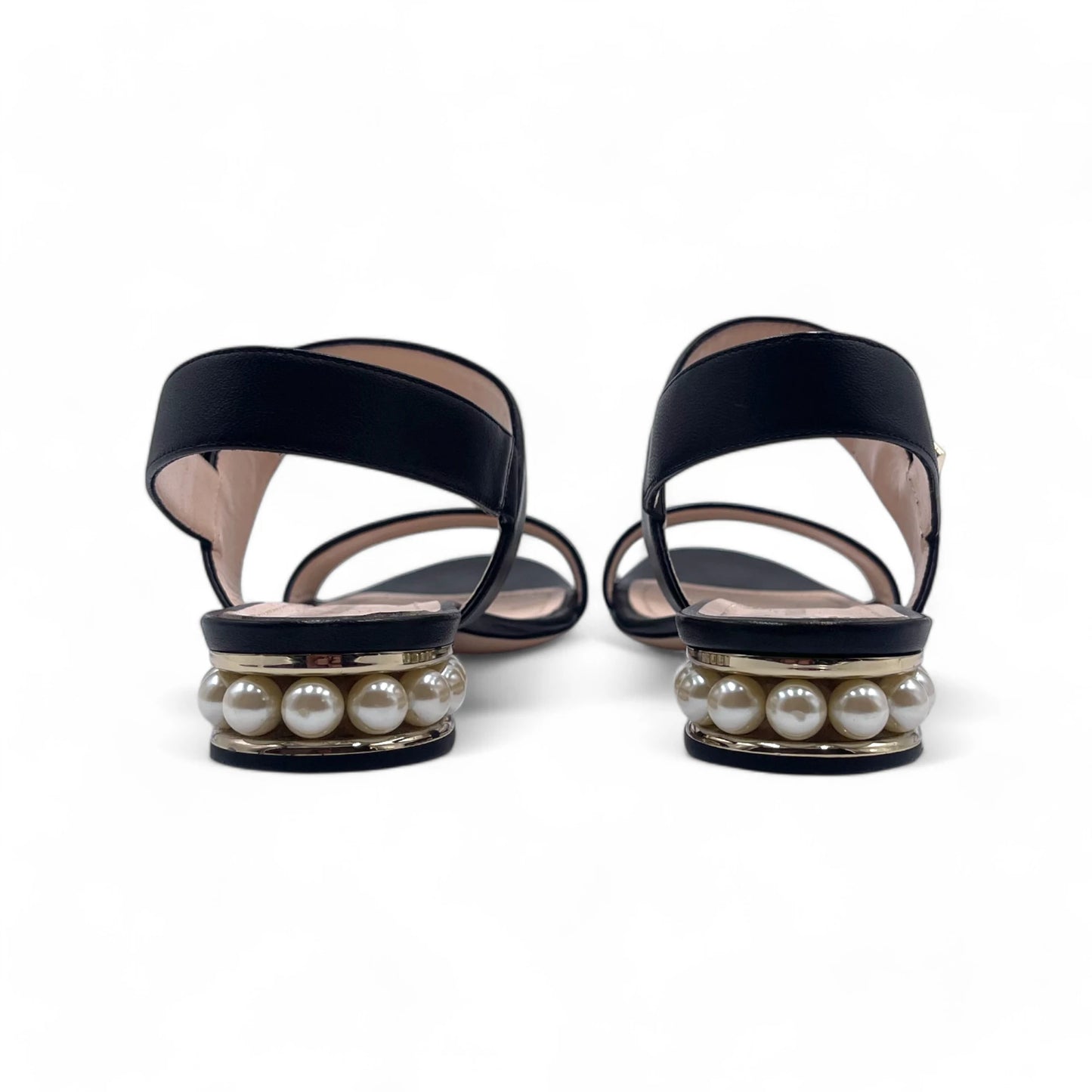 Nicholas Kirkwood Black Sandals