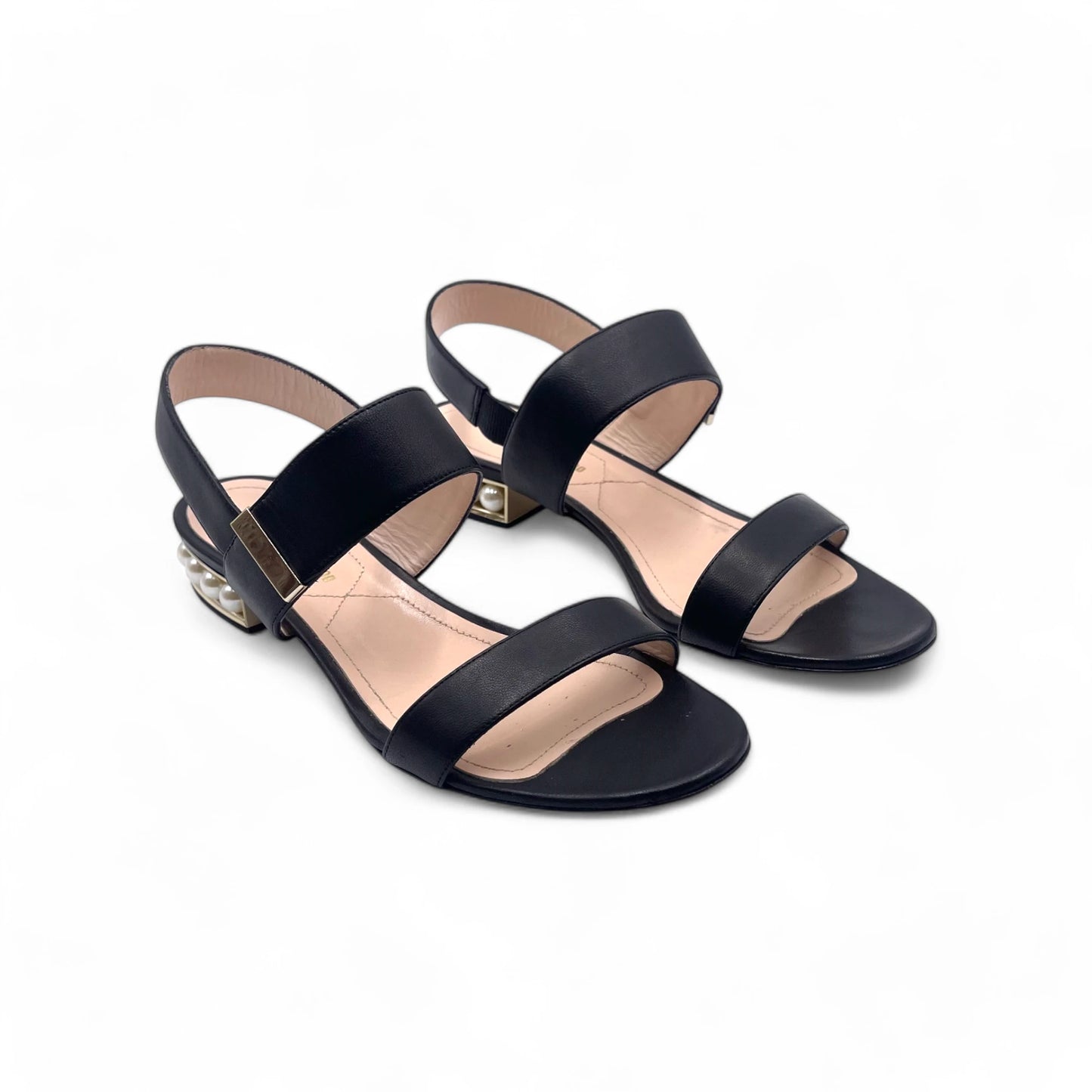 Nicholas Kirkwood Black Sandals