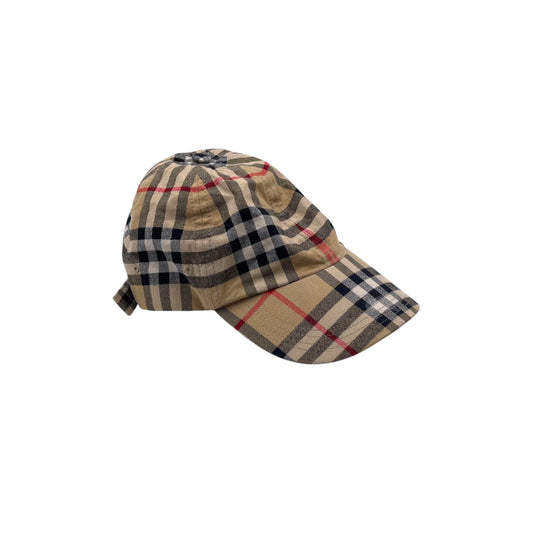 Burberry Check Cotton Cap