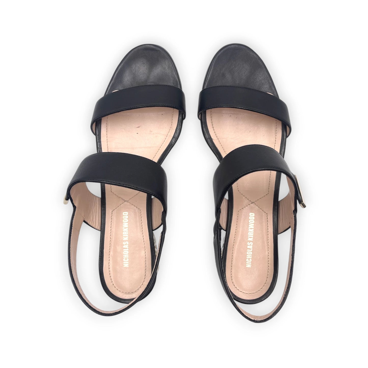 Nicholas Kirkwood Black Sandals