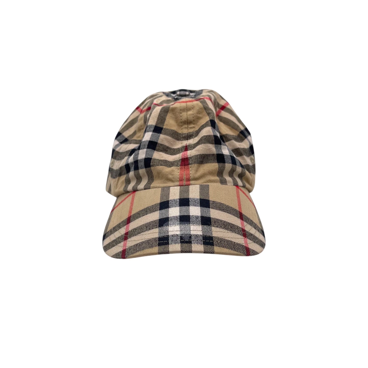 Burberry Check Cotton Cap