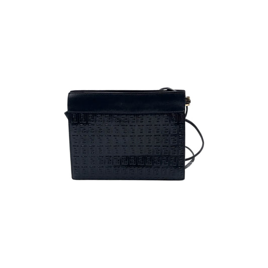 Fendi Black Patent Shoulder Bag