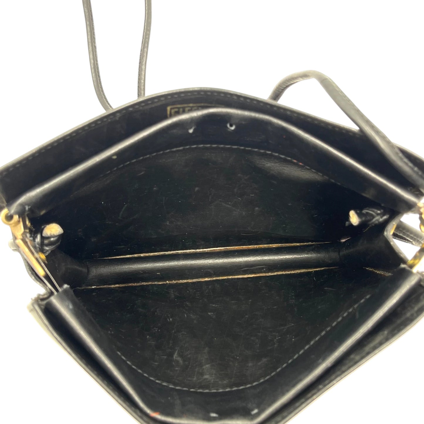 Fendi Black Patent Shoulder Bag