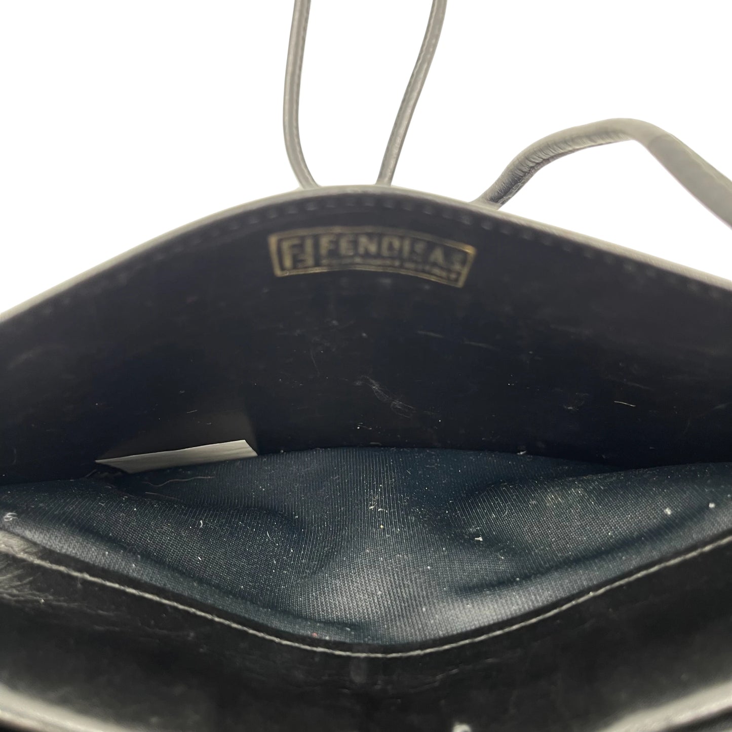 Fendi Black Patent Shoulder Bag