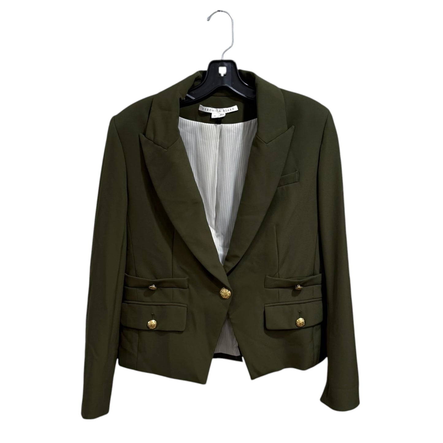 Veronica Beard Olive Roya Dickey Blazer