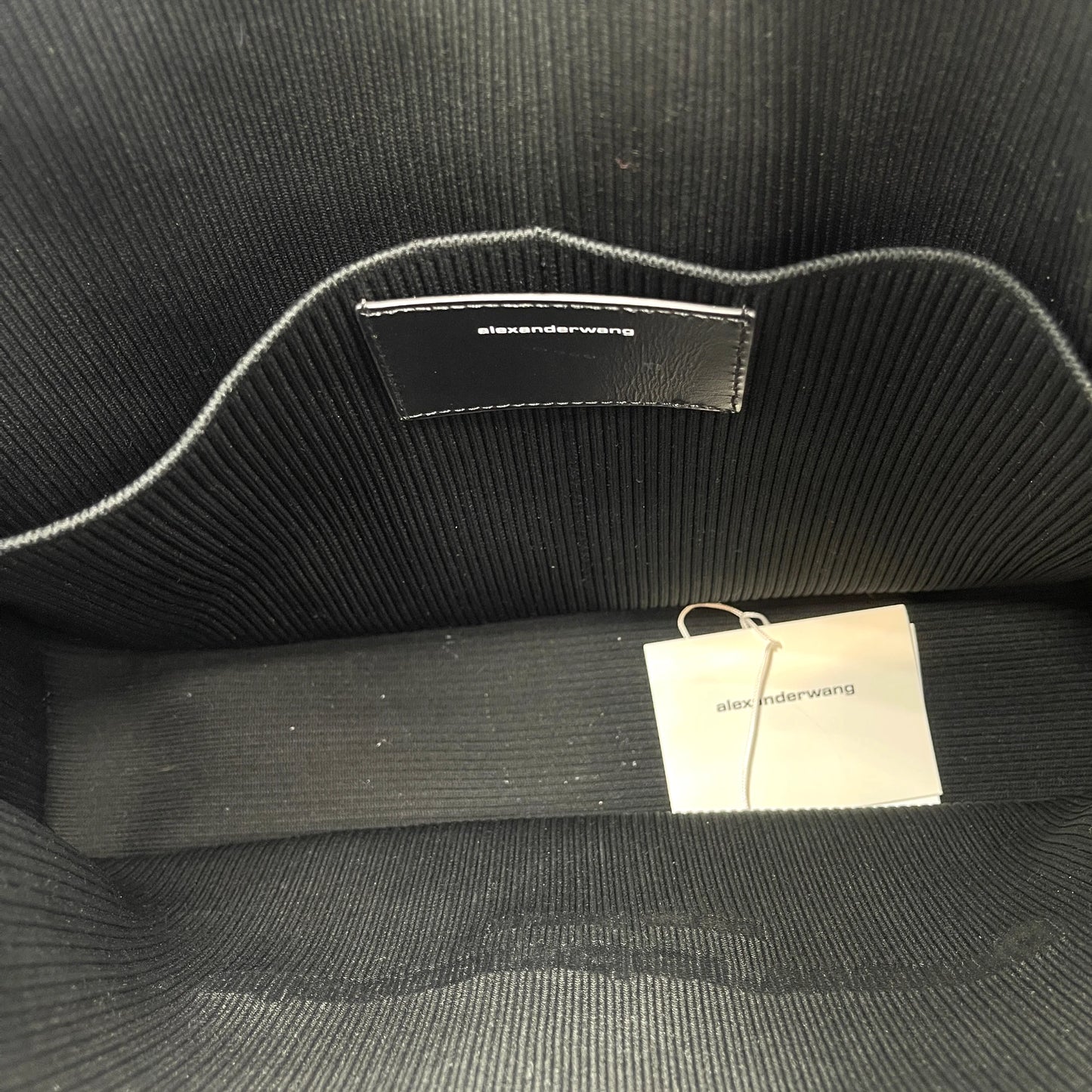 Alexander Wang Ryan Large Ribbed Knit Bag