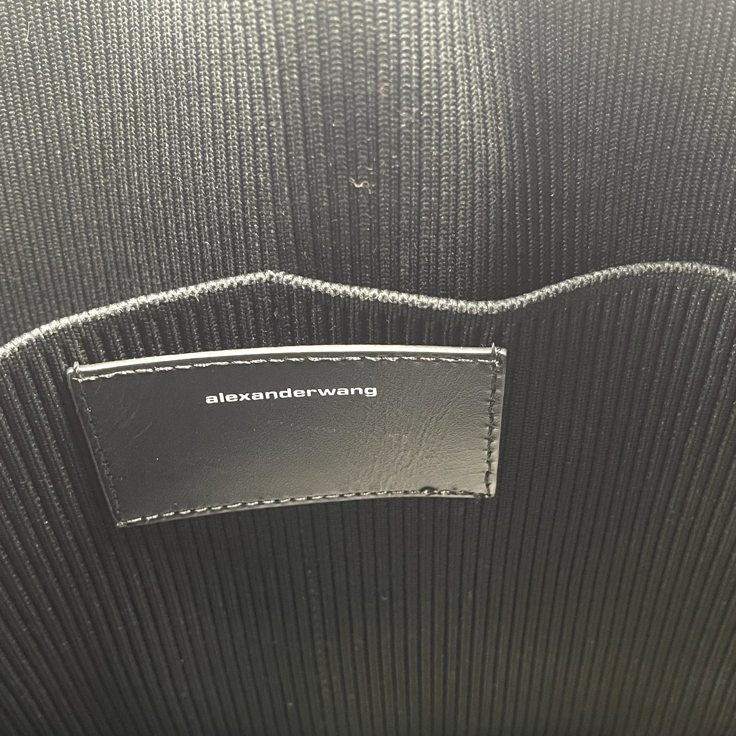 Alexander Wang Ryan Large Ribbed Knit Bag