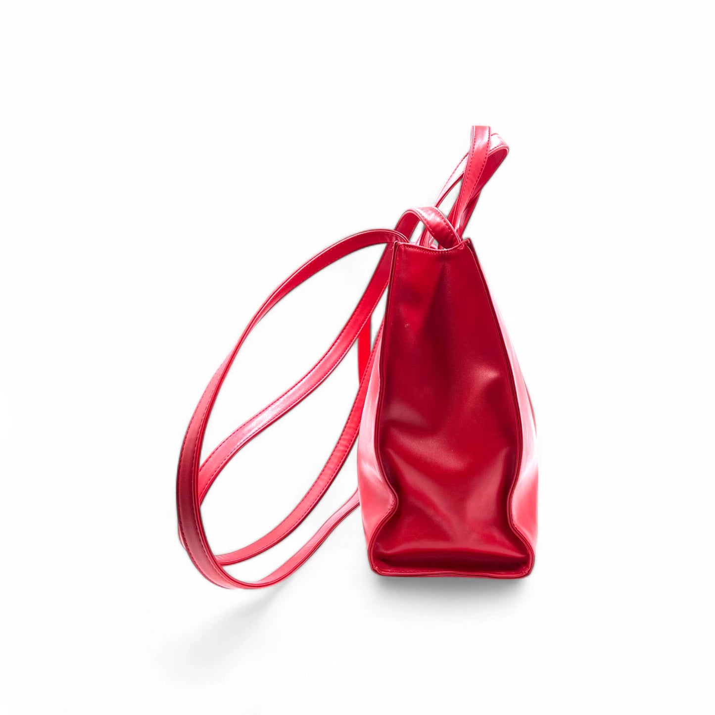 Telfar Red Medium Shopping Bag