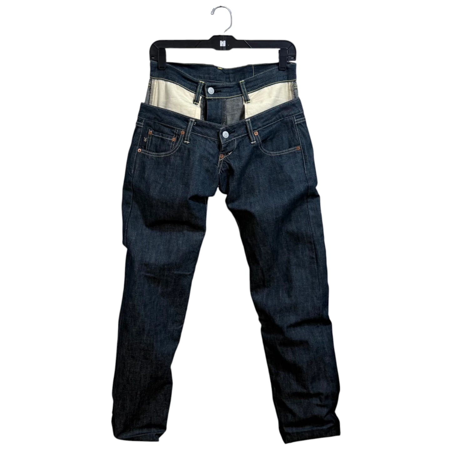 YENJEANS Double Waist Japanese Denim Jeans