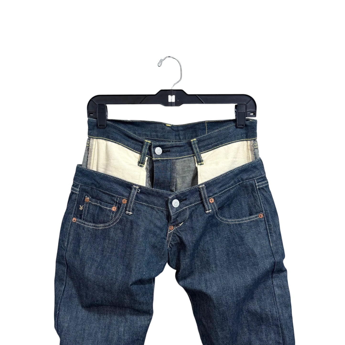 YENJEANS Double Waist Japanese Denim Jeans