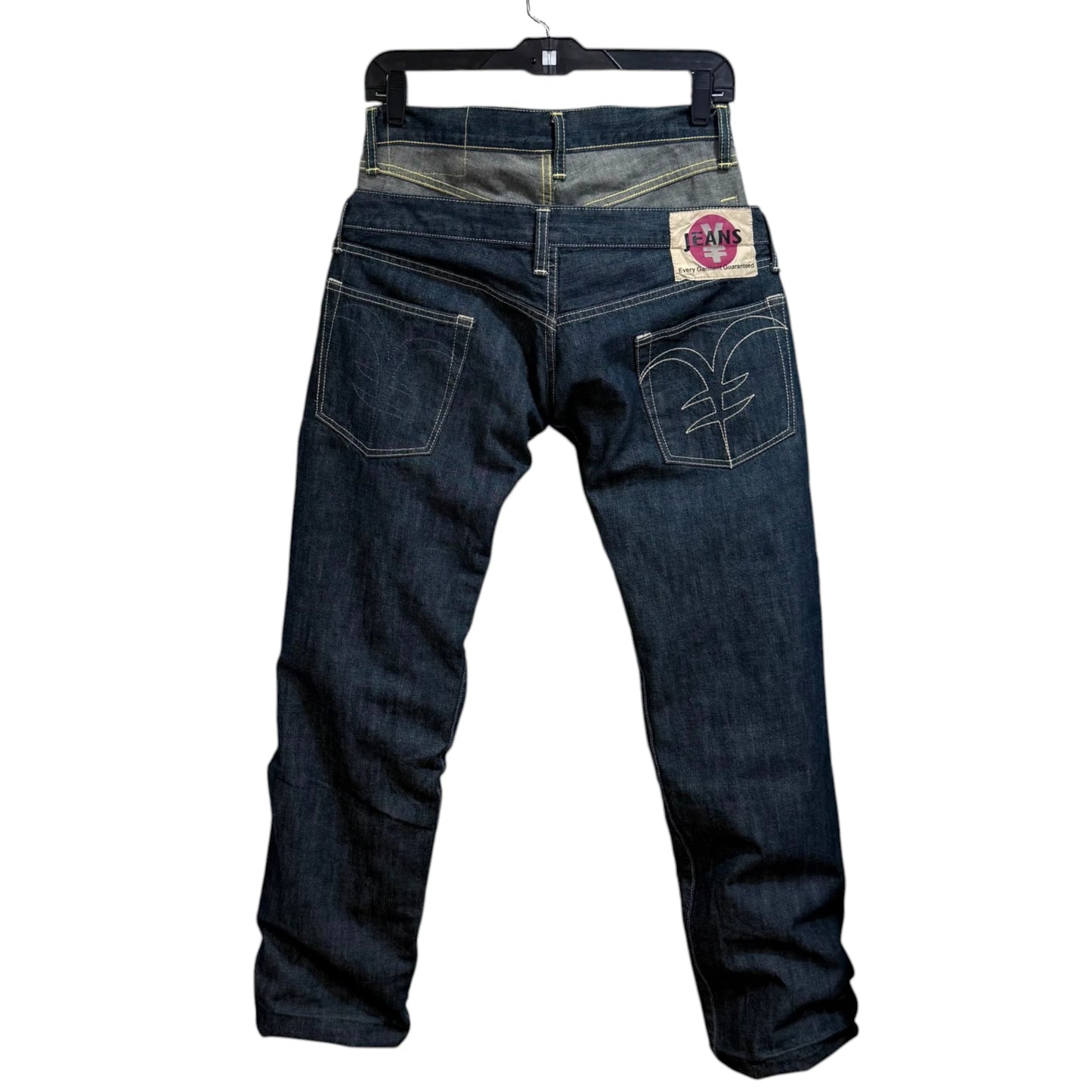 YENJEANS Double Waist Japanese Denim Jeans
