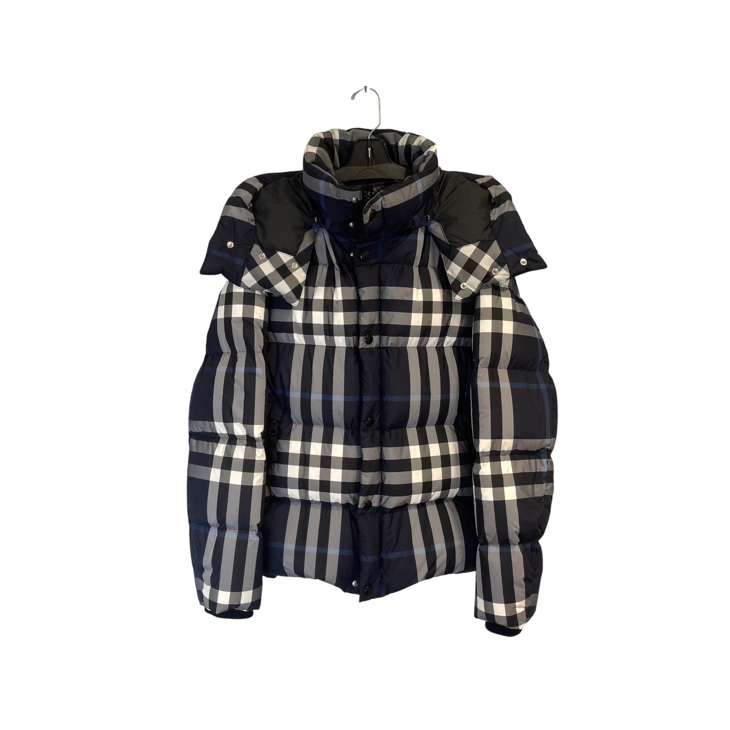 Burberry Check White/Dark Puffer Jacket Men's - XL