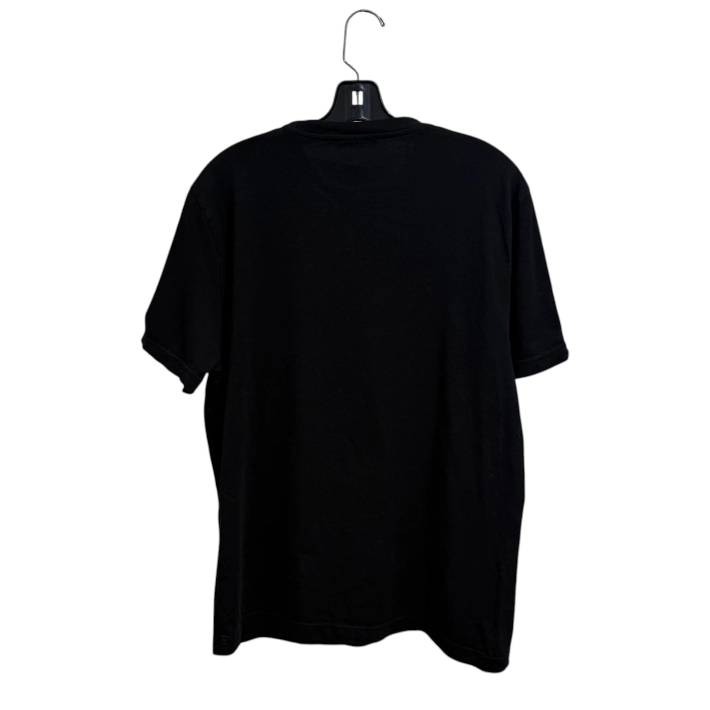 Versace Embroidered Black T-Shirt