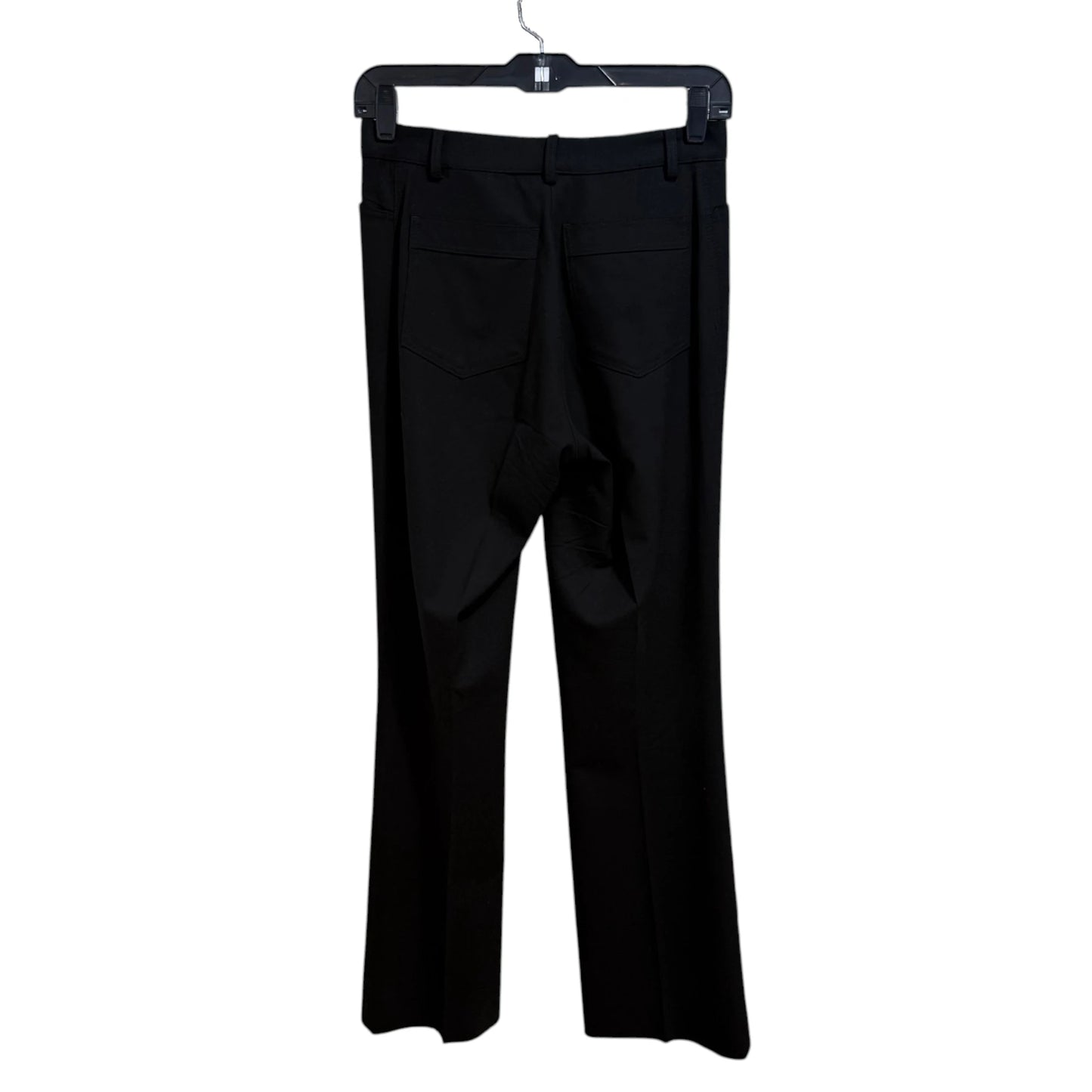 Chanel Black Wool Pleated Trousers