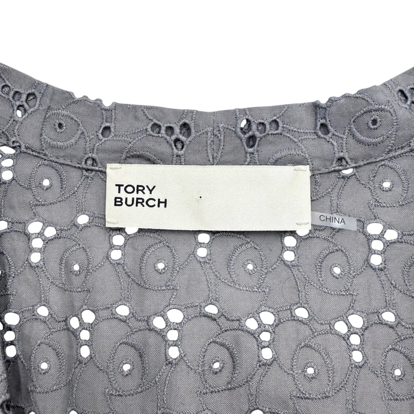 Tory Burch Lace Pattern Midi Dress