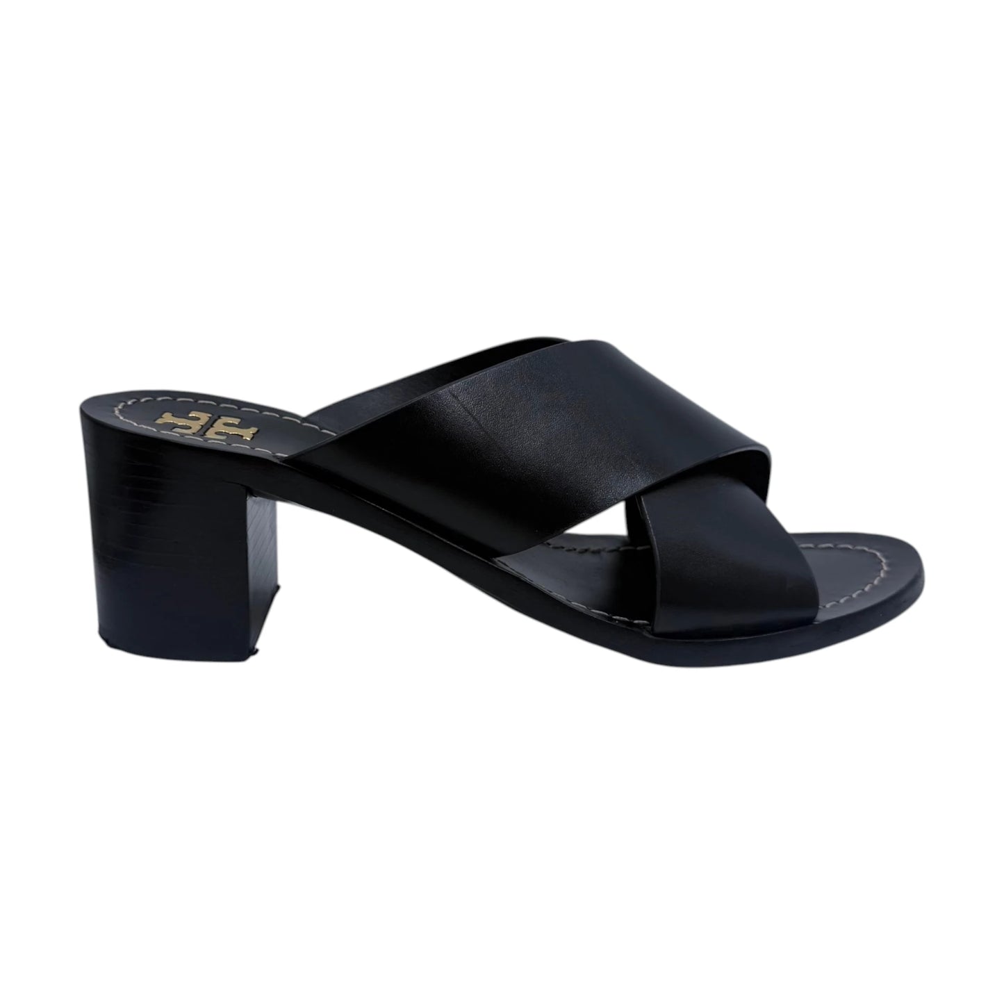Tory Burch Black Montrose Leather Sandals
