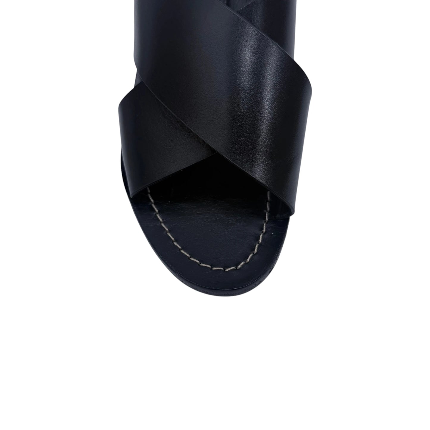 Tory Burch Black Montrose Leather Sandals