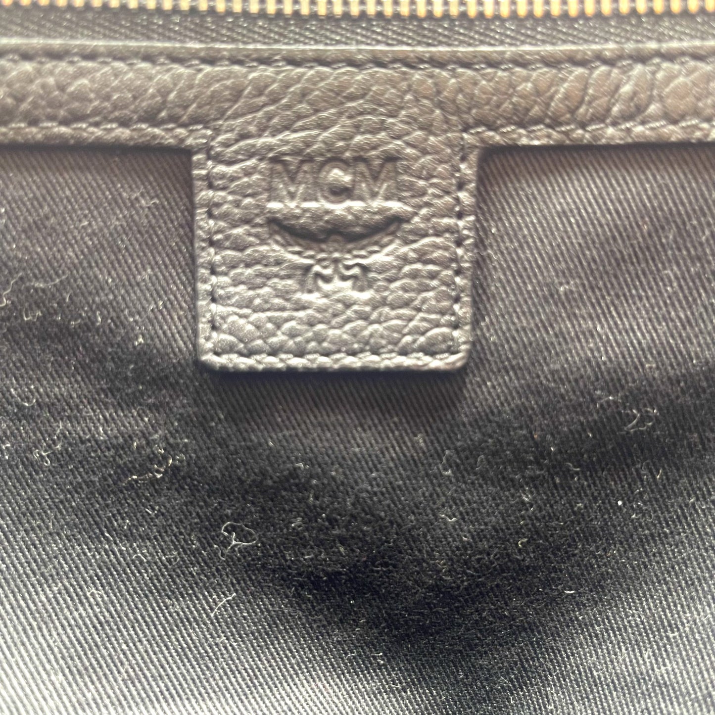 MCM Wilder Black Grey Tote