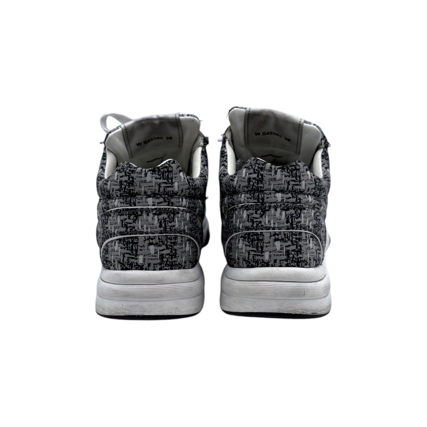 Chanel Low Cut Tweed Sneakers