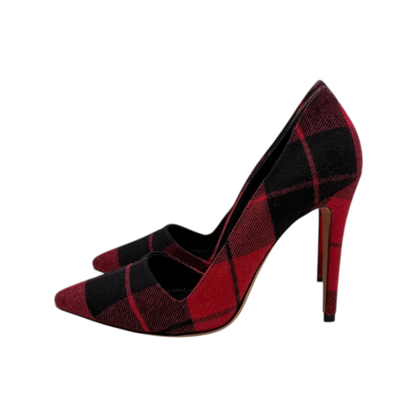 Alice + Olivia Thea Plaid Heels