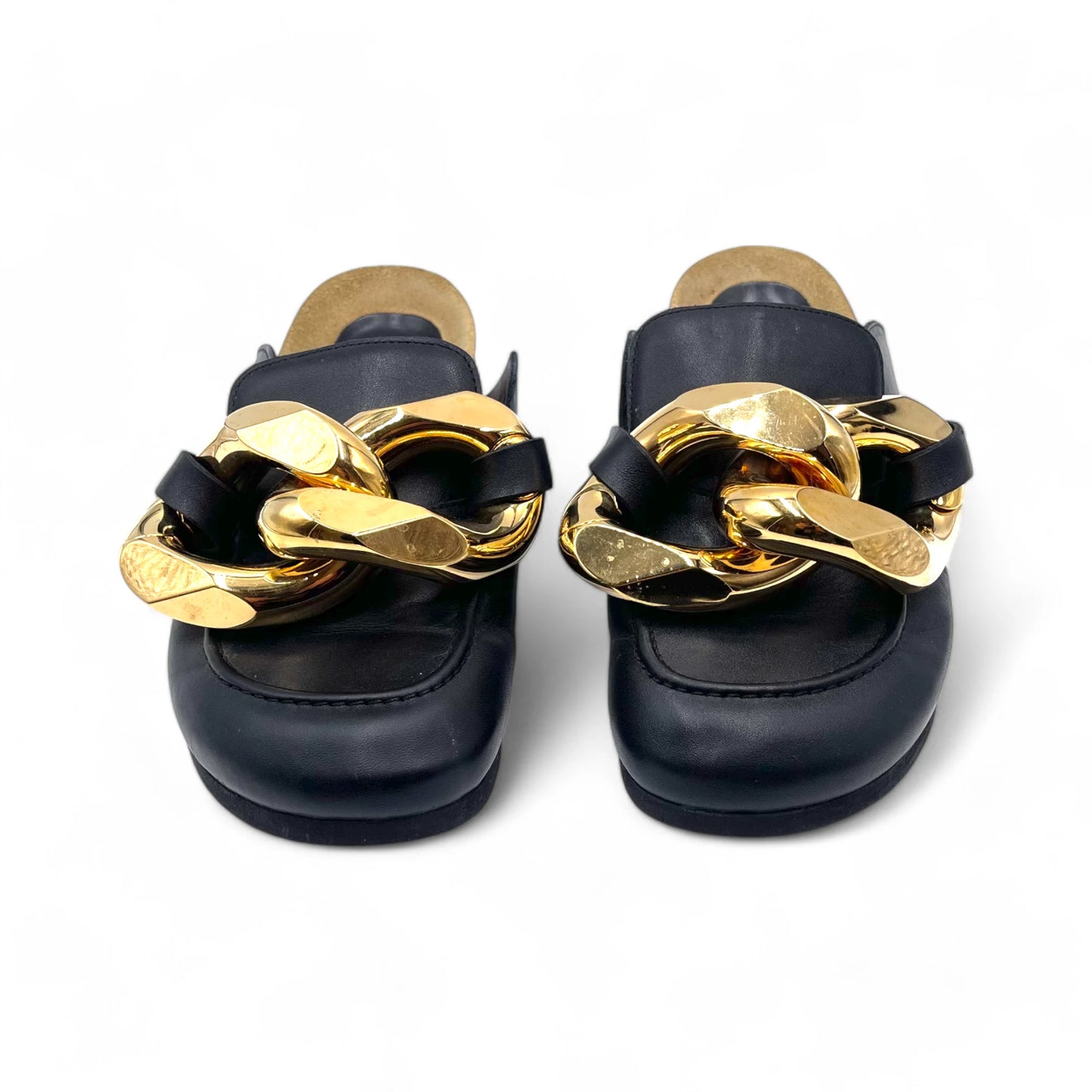 JW Anderson Gold Chain Mules