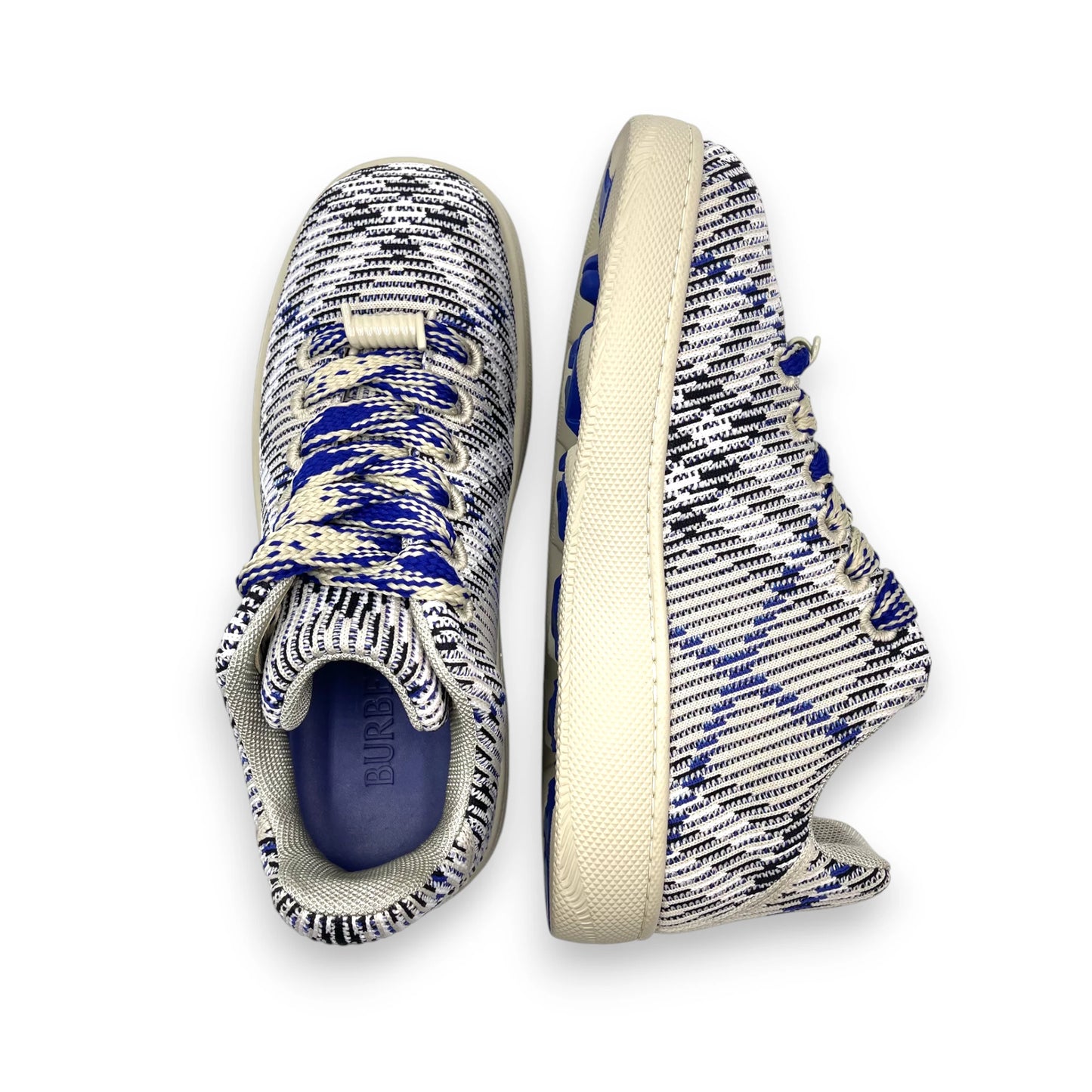 Burberry Check Knit Box Sneaker