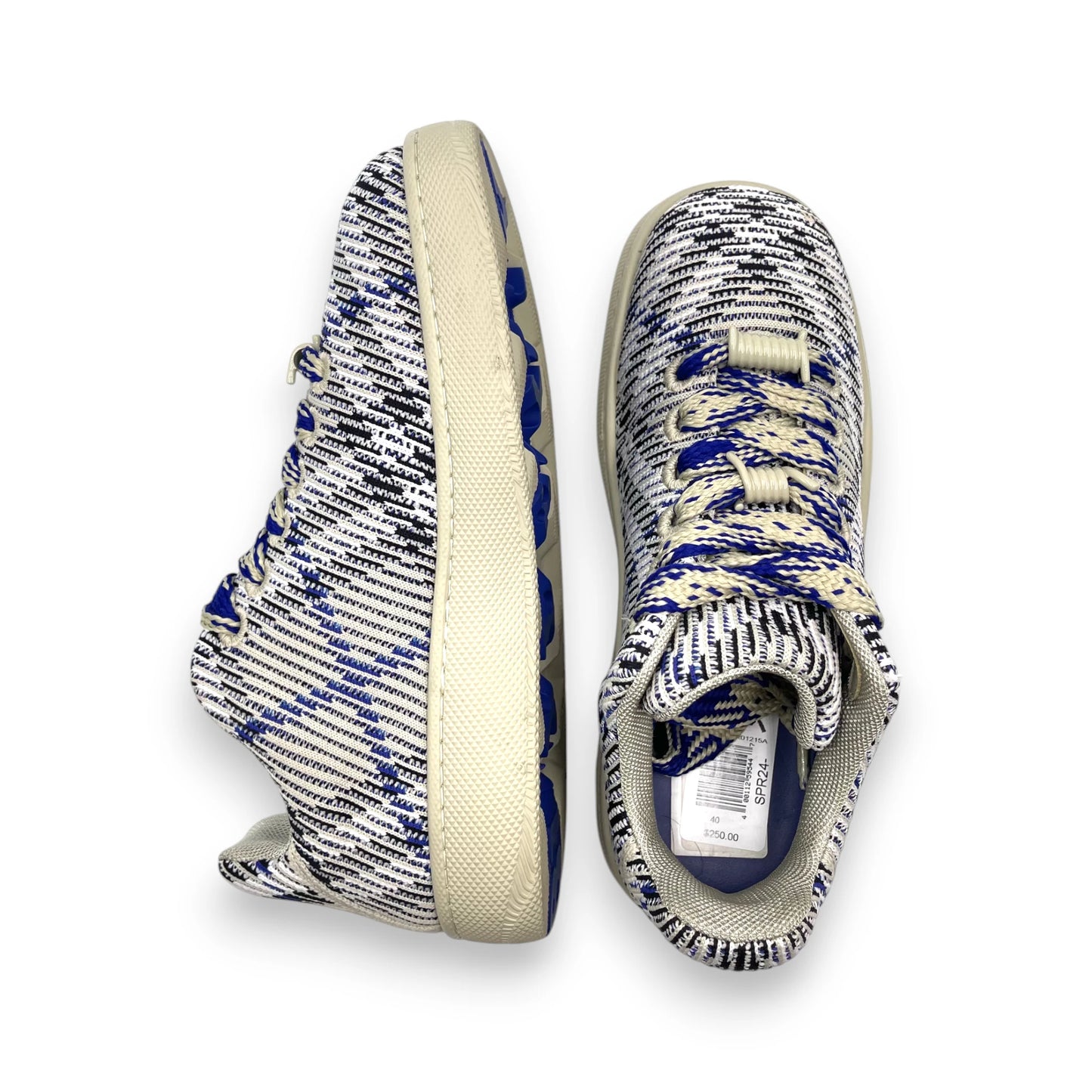 Burberry Check Knit Box Sneaker