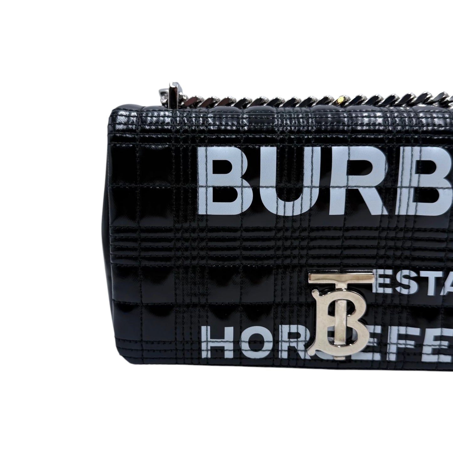 Burberry Small Horseferry Print Quilted Lola Bag