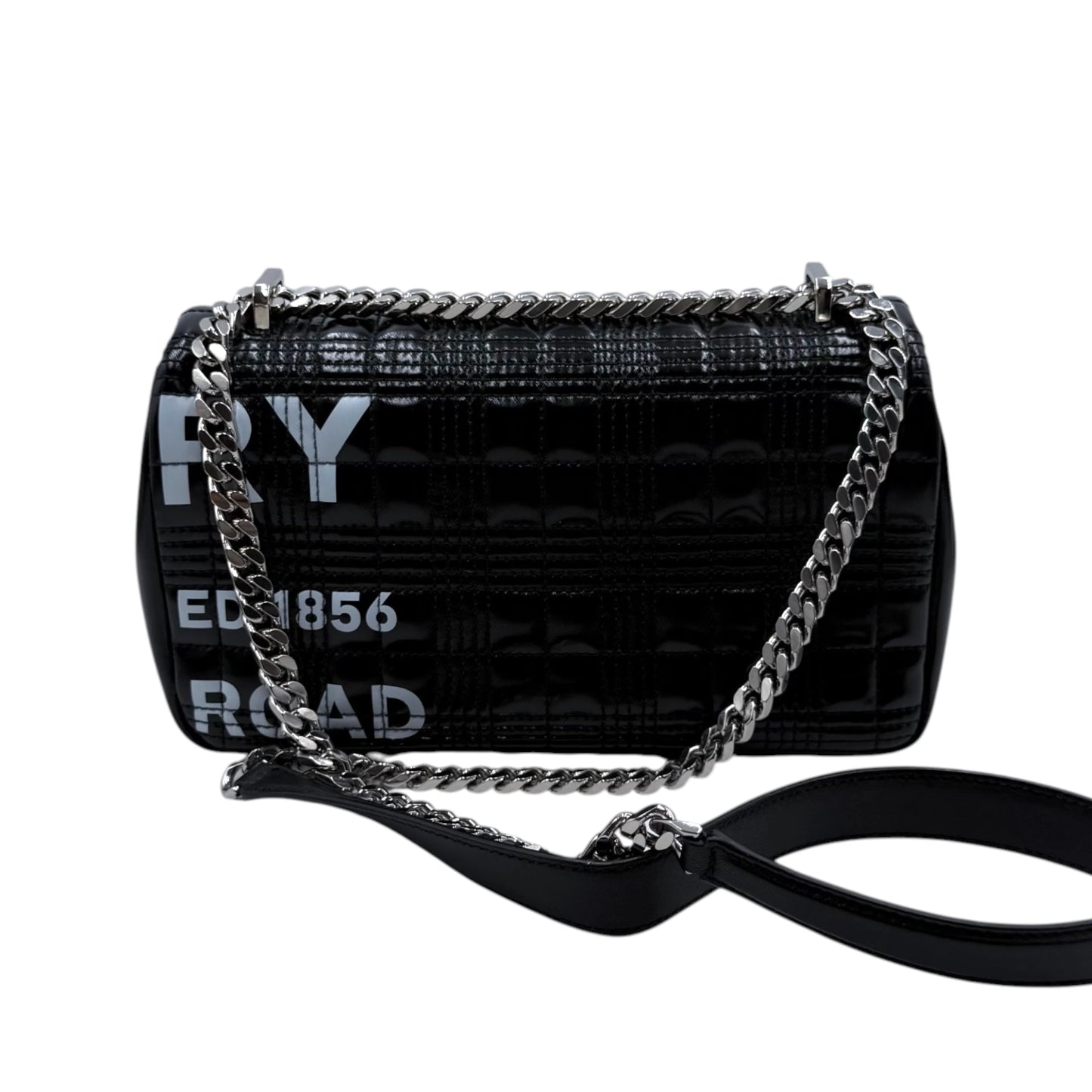 Burberry Small Horseferry Print Quilted Lola Bag