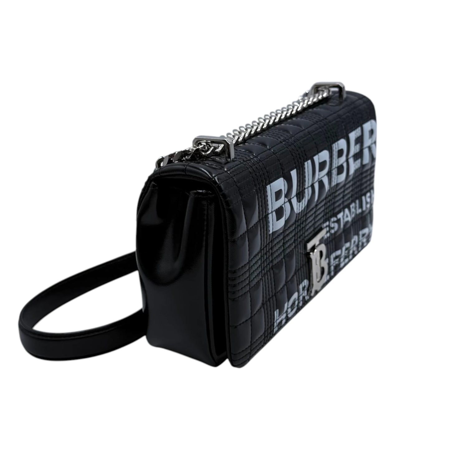 Burberry Small Horseferry Print Quilted Lola Bag