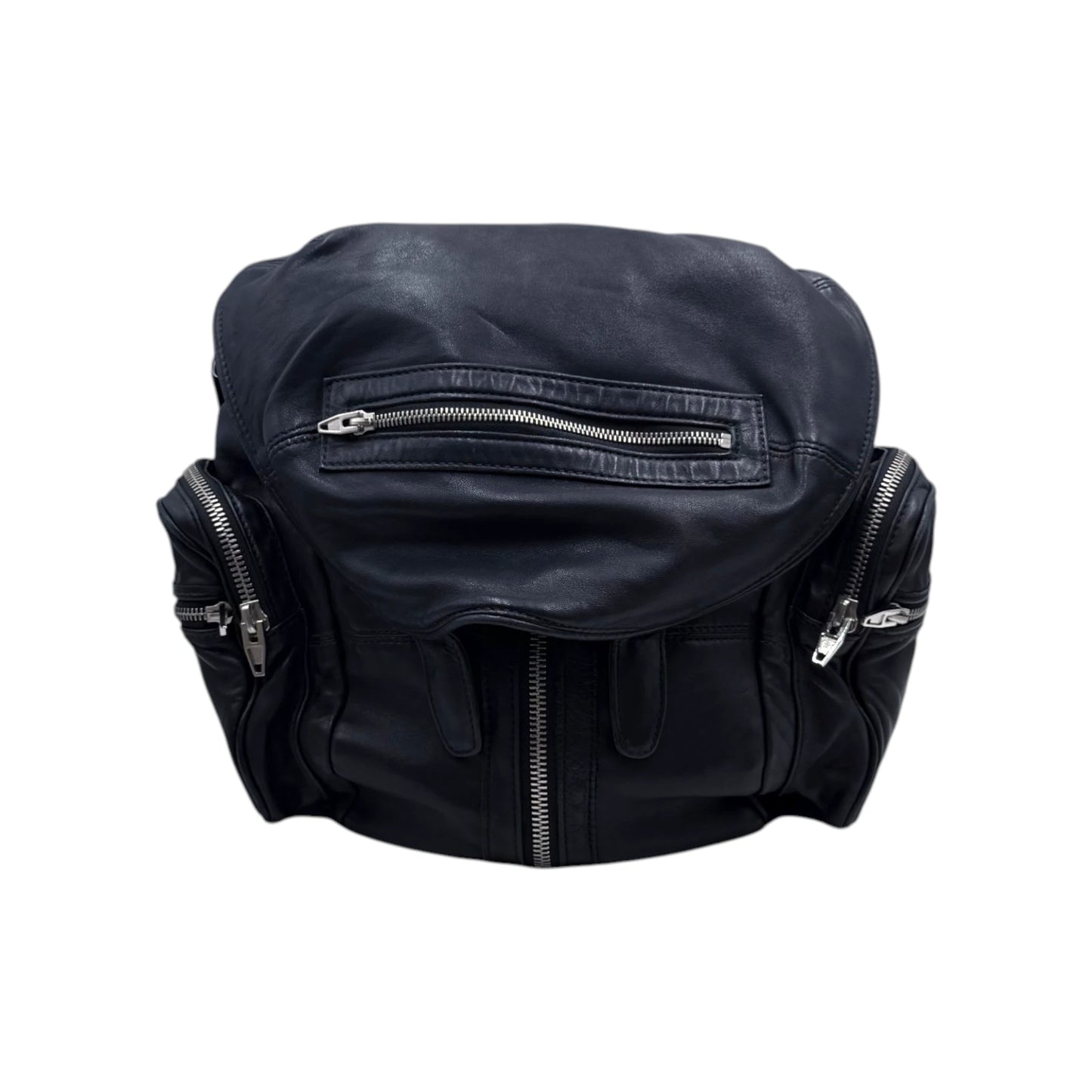 Alexander Wang Black Zipper Backpack