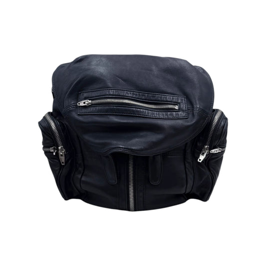 Alexander Wang Black Zipper Backpack