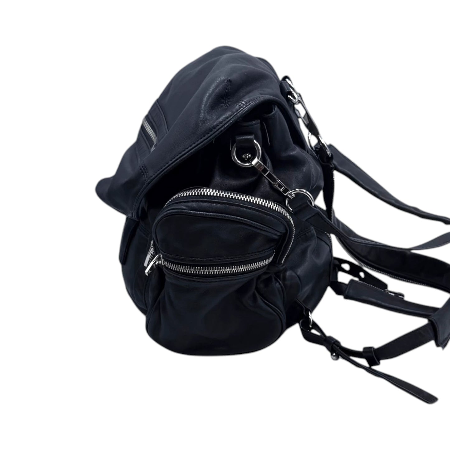 Alexander Wang Black Zipper Backpack