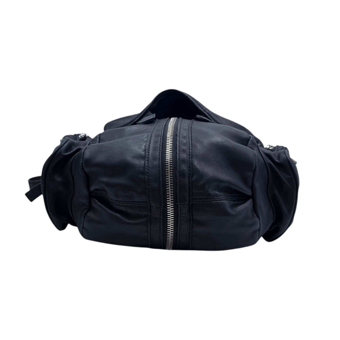 Alexander Wang Black Zipper Backpack