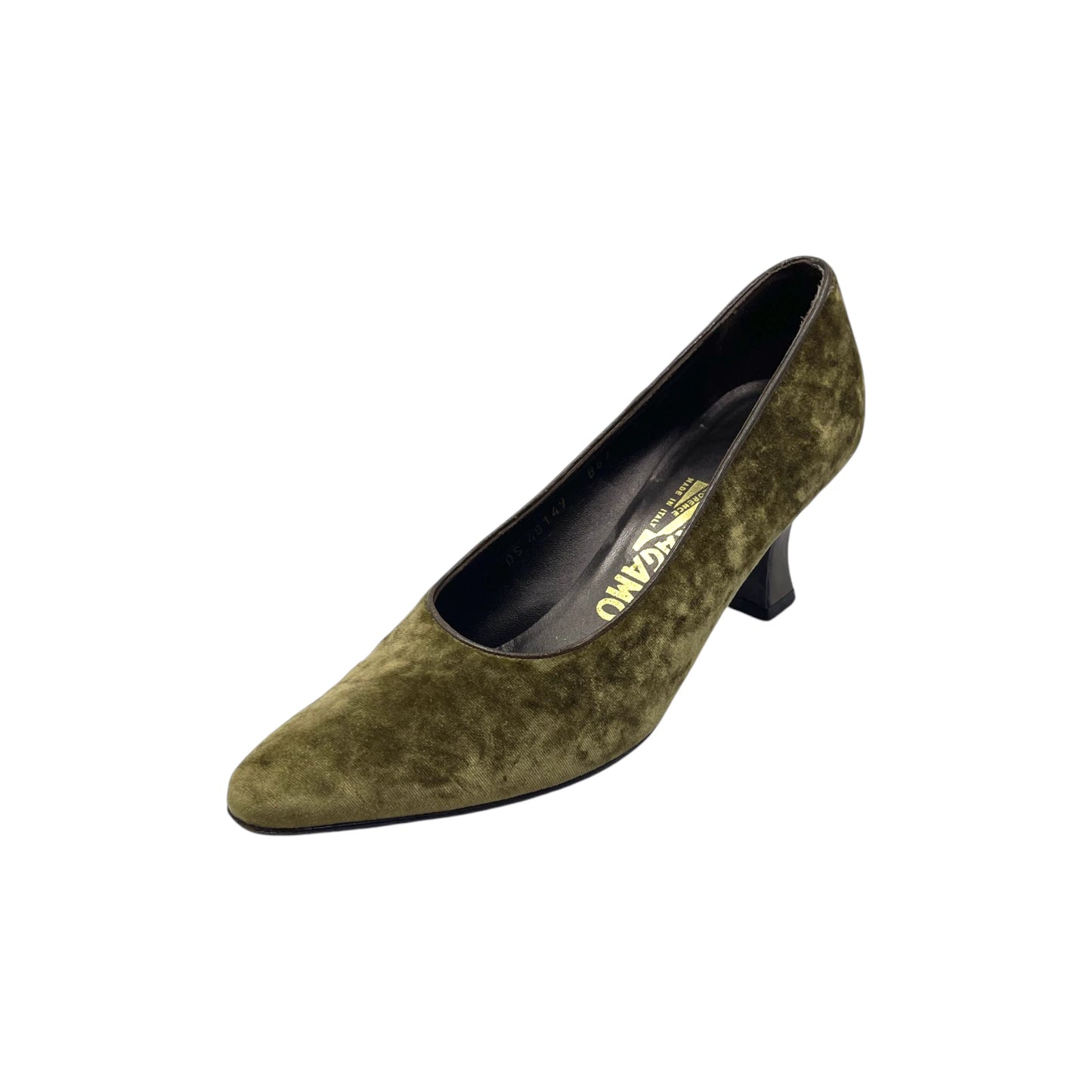 Ferragamo Vintage Velvet Pump