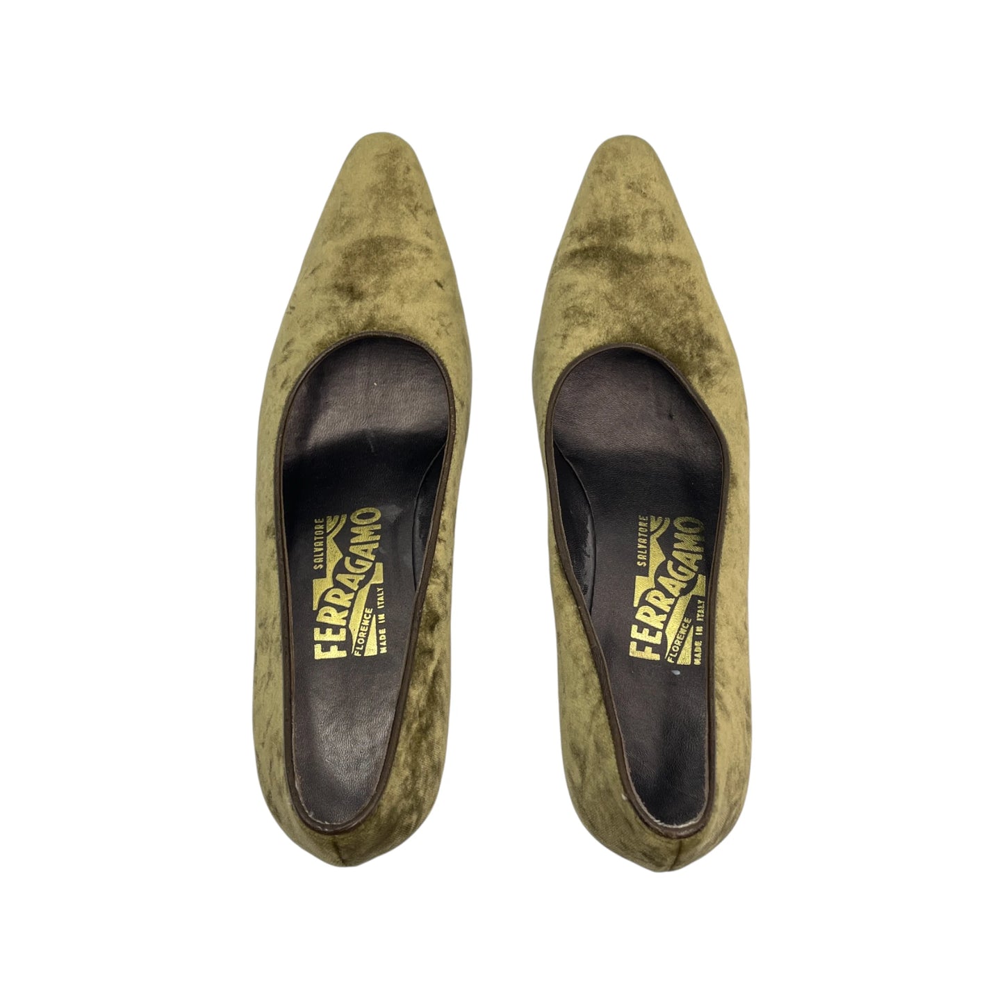 Ferragamo Vintage Velvet Pump
