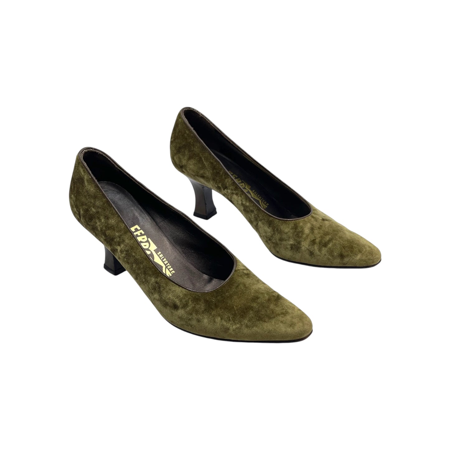 Ferragamo Vintage Velvet Pump