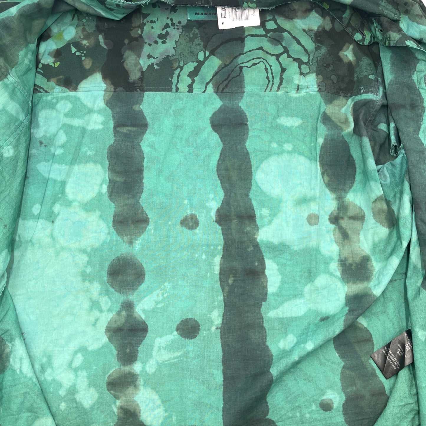 Isabel Marant Cotton Green Men's Short Sleeve Shirt - L