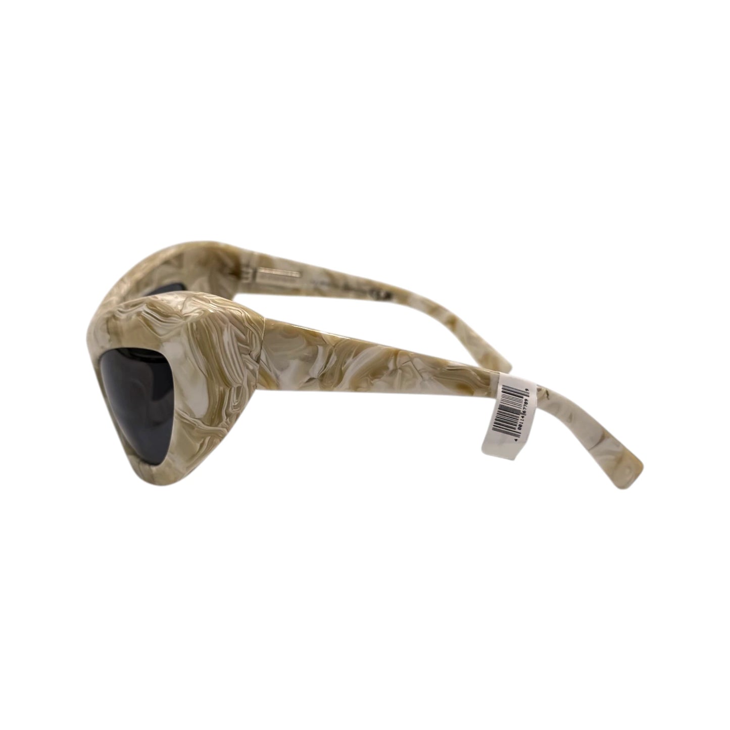 SPORTMAX Oversized Cat-Eye Marble Sunglasses